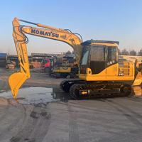 Excavatrice Komatsu PC110-7 de 11 tonnes, haute performance, pour travaux de terrassement, d'origine japonaise, avec moteur SAA4D95LE-3 de 69 kW
