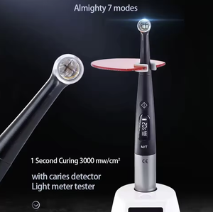 Appareil de photopolymérisation dentaire avec matériaux en résine, métal, acier et plastique, alimentation électrique - Product Image 5