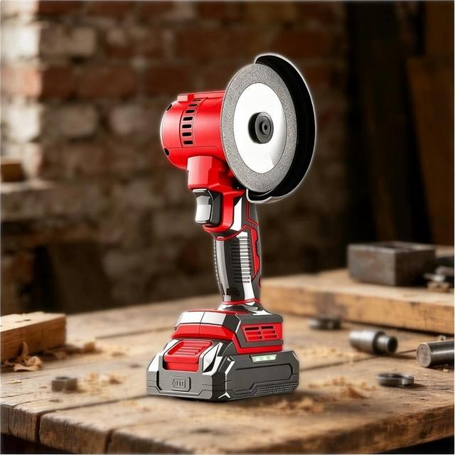 21V Rechargeable Mini 105mm Circular Saw Heavy Duty Lithium-Ion Handheld Cutting Power Tools