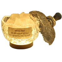 Diffuseur d'aromathérapie sans flamme haut de gamme pour la maison, ornement en pierre de cristal, huile essentielle, parfum longue durée, nouveau design