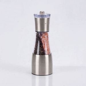 Manual Stainless Steel Salt and <b>Pepper</b> <b>Grinder</b> Set 2 in 1 High Quality Wholesale - Product Image 6