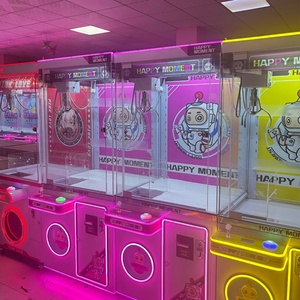 เครื่องเกมคีบตุ๊กตา NINIX รุ่น Happy Moment แบบหยอดเหรียญ สำหรับเด็ก 6 คน โครงสร้างอะคริลิกพลาสติกแข็งแรงทนทาน ใช้ได้กับทุกเครื่อง - Product Image 3