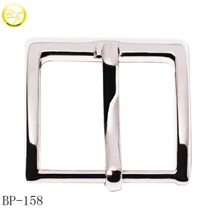 Good Quality Belt Accessory Silver Pin Buckle Decorative Bags Hardware Adjustable Pin Buckle For Leather Crafts