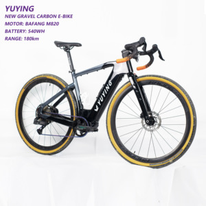 Vélo de route léger de haute qualité 36V, roue en fibre de carbone 700C, moteur 250W, batterie lithium intégrée, 12 vitesses, EGR-2 Lightw - Product Image 1