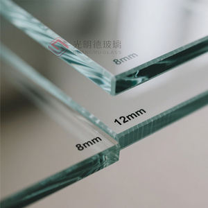 Meilleure vente en gros <span class=keywords><strong>table</strong></span> basse sans cadre en verre feuilleté salle à manger haute qualité verre trempé plat industriel salle d'école - Product Image 2