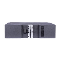 Altavoces Lineales Pasivos GL-312 de Madera y Metal, Doble de 12 Pulgadas, 3 Líneas, 4 Ohmios, Alta Potencia, para Actuaciones en Interiores y Exteriores