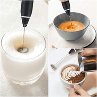 Batteur à main rechargeable en acier inoxydable Estick, fouet électrique pour café, mousseur à lait, batteur à œufs, batteur à main en métal pour la cuisine