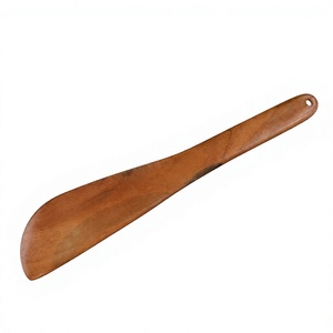Espátula de Cocina de Madera Natural Ecológica, Ligera y Duradera, Utensilio para Servir y Cocinar, Venta al por Mayor - Product Image 6