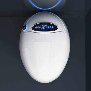 Modern Shaped Intelligent Toilet LED Display Remote Control Automatic Flush Ceramic Bidet WC Shaped Smart Toilet 8830(BASIC) 883 - Product Image 5