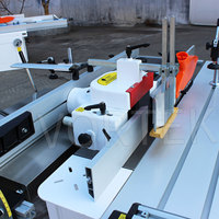 Machine à bois universelle 5-en-1 Vortek C300 avec moteur, dégauchisseuse et raboteuse, puissance 3 kW