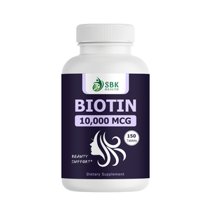 High Quality Biotin Tablets Biotin Magnesium Stearate Hydroxypropyl Methylcellulose Boost Mood and Energy Silicon Dioxide - Product Image 1