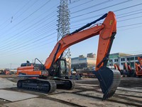 Excavatrice sur chenilles hydraulique robuste 37,6t DX360LCA-7M, godet de 2,03m³, brise-roche hydraulique, attache rapide