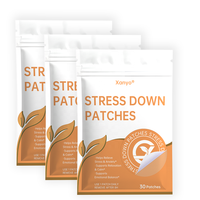 Patchs apaisants pour l'équilibre émotionnel à marque privée avec complexe de vitamine B, couche supérieure biodégradable, patchs anti-stress