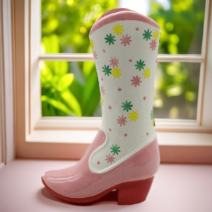 Custom Modern Ceramic <strong>Cowboy</strong> <strong>Boot</strong> Vase Tabletop Flower <strong>Planter</strong> for Indoor Home Decor - Product Image 6