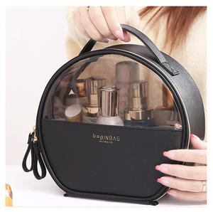 3 pièces de trousses de toilette transparentes imperméables en PU, pochettes de maquillage givrées - Product Image 5