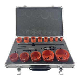 Foratura bimetallica di dimensioni personalizzate taglio di profondità M42 con denti HSS resistenti all'abrasione sega a tazza per legno metallico in acciaio inossidabile - Product Image 3