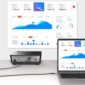 Cáp Nhôm <span class=keywords><strong>USB</strong></span> Type C <span class=keywords><strong>USB</strong></span> C Sang HDMI Ultra HD 4K 60Hz Kết Nối Điện Thoại Với <span class=keywords><strong>TV</strong></span> Cáp Type-C Sang HDMI - Product Image 6