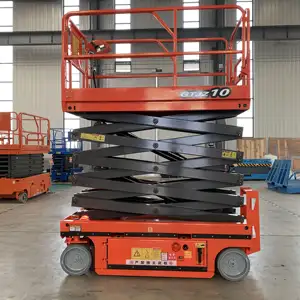 2024 làm việc nền tảng thang máy/Scissor Lift điện