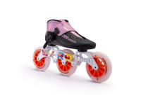 Nouveauté : Patins à roulettes de vitesse professionnels Warrun, roues en fibre de carbone 3 couches 90 mm/110 mm, légers, tailles ajustables, roues lumineuses