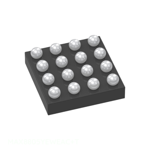 MAX8805YEWEAC+T 16 WFBGA, WLBGA Componentes Electrónicos Originales en Línea, CI de Conversión STP DN PWM 600MA 16WLP, Gestión de Energía (PMIC) - Product Image 1