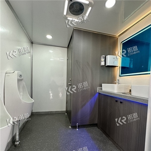 Salle de bain préfabriquée portable pour camping, WC extérieur avec douche - Product Image 5