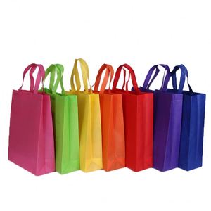 ODM OEM Cheap Custom Printed Recyclable <b>Fabric</b> Non Woven Shopping Tote <b>Bag</b> With Custom Printed Logo - Product Image 1