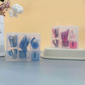 Mini juegos de papelería con caja transparente, material escolar y de oficina con logotipo personalizado - Product Image 4