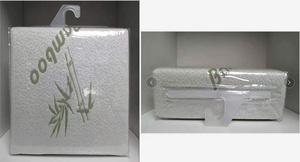 Parure de lit 3 pièces en bambou tricoté, imperméable et antibactérienne, style européen-américain, 300 fils, fabriquée en Chine - Product Image 6