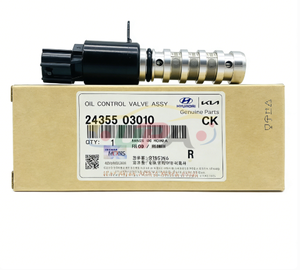 Nuevo Conjunto de Válvula de Control de Aceite del Sistema del Motor 24355-03010 24355 03010 para Hyundai ELANTRA Kia PICANTO 2435503010 - Product Image 1