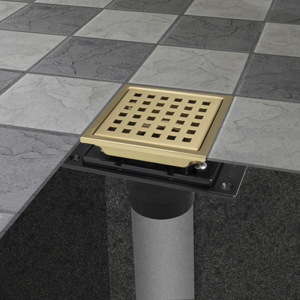 Base de Drenaje para Ducha Uni-Green para Tubos de 2 Pulgadas de Diámetro Exterior Instalación de Drenaje Lineal con Junta de Goma ABS - Product Image 2