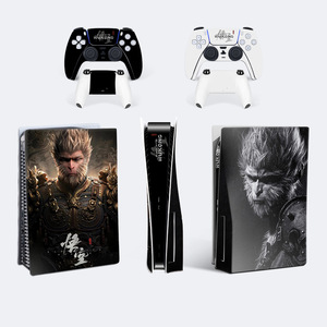 <b>Black</b> Myth Wukong PS5 Skin Stickers Vinyl Protective Cover For PlayStation 5 <b>Console</b> And Controller - Product Image 1