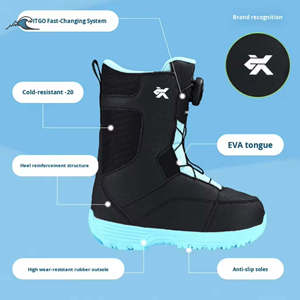 CHANRICH <span class=keywords><strong>per</strong></span> BOA <span class=keywords><strong>Scarponi</strong></span> <span class=keywords><strong>da</strong></span> Snowboard Resistenti al Freddo <span class=keywords><strong>per</strong></span> Bambini <span class=keywords><strong>per</strong></span> Sport Invernali Snowboard e Ciaspole - Product Image 3