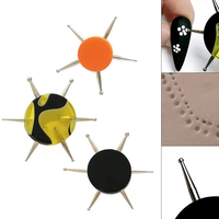 Stylo à points multi-usages pour nail art, 6 tailles, pointes circulaires, peinture par points, outils professionnels de manucure DIY avec différentes têtes