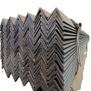 High Quality Q195 Carbon Galvanized Flat Steel Bars L Shaped Steel Angle Price for Construction Structure