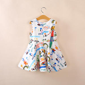 Vestido de Verano para Niña, Estilo Princesa, Ropa de Bebé, Fábrica China - Product Image 1