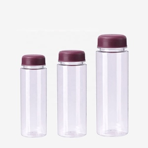 Botella Personalizada Promocional Irrompible, Botella de Agua de Plástico con Correa, Libre de BPA, 350 ml, 500 ml, Transparente - Product Image 5