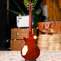 High-quality Professional 6-string 22-fret Jazz Electric Guitar with Humbucker Pickups for Solo Performances