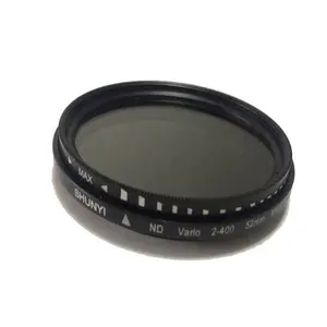 Camera ND Filter 67mm ND2 To ND400 Fader Neutral Density Adjustable Variable Filter For Camera
