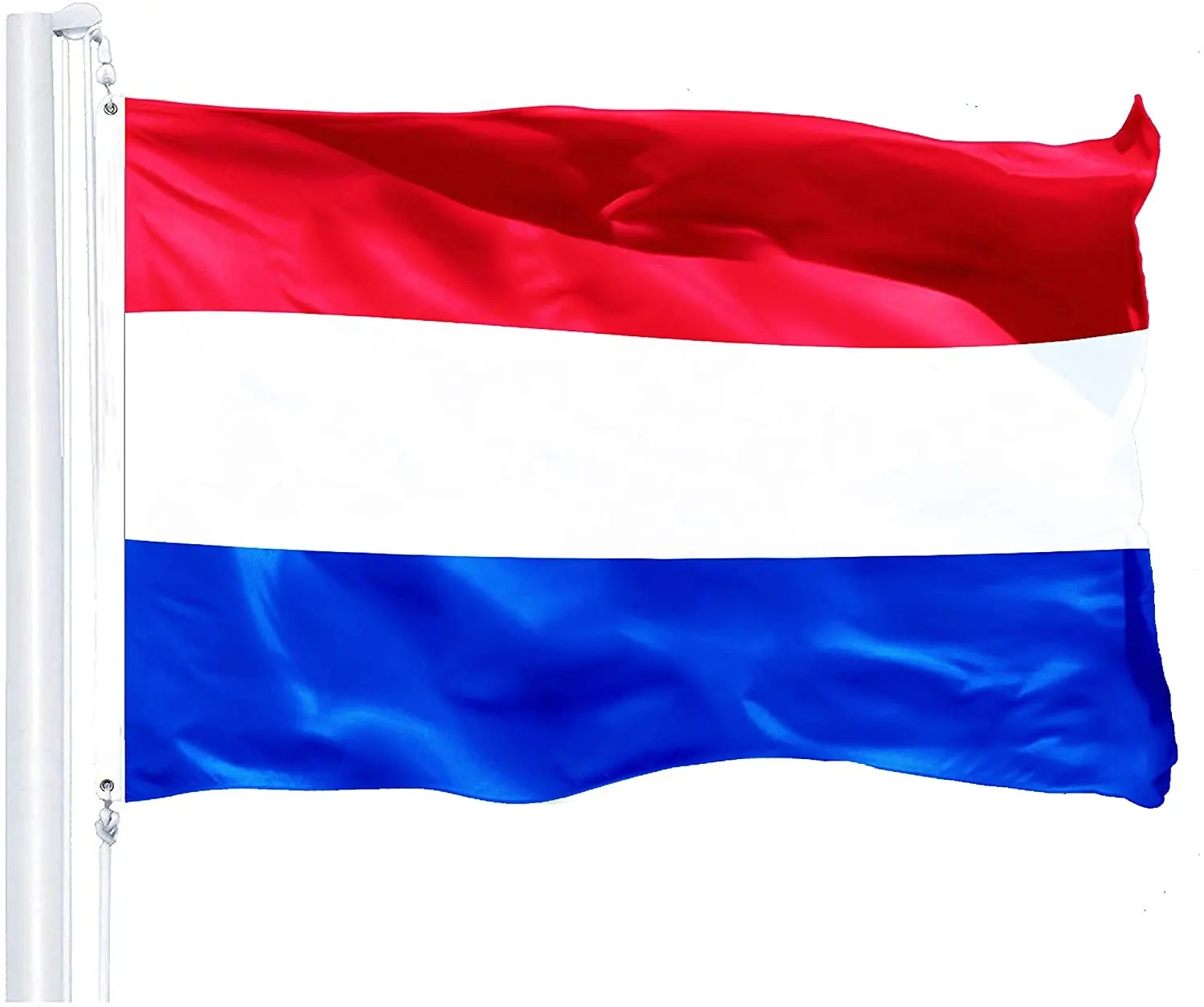 Nederland Vlag 3X5 Ft Gedrukt Messingsdichtingsringen Union Jack 150D/300D/600D Polyester Nederlandse Jack Custom kleine String Vlag