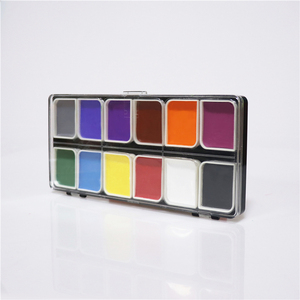 Professional Body Painting <strong>Kit</strong> 12 Colors <strong>Face</strong> <strong>Paint</strong> <strong>Kit</strong> Palette - Product Image 5
