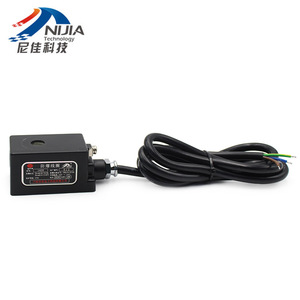Bobine solénoïde antidéflagrante Nijia Technology 1420 24V 13W pour vannes hydrauliques - Product Image 3