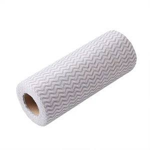 Serviettes de cuisine jetables personnalisées en gros à motif ondulé, absorbantes, lavables en machine - Product Image 2
