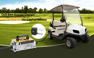 1250w Lead Acid Li-ion <b>Waterproof</b> Series Surfboards 48V25A for Golf Carts QA1250A 48V QA1250A - Product Image 6