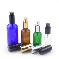 Coloré Mat Givré 10 ml 15ml 30ml 60ml 100ml Pipette En Verre Rose Bleu Ambre Cosmétique Huile Essentielle Sérum Flacons Compte-gouttes