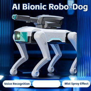 <span class=keywords><strong>Robot</strong></span> chien éducatif 4DRC Y16, jouet interactif télécommandé 2.4G, <span class=keywords><strong>robot</strong></span> bionique électrique intelligent avec pulvérisation de brume, chansons et lumières - Product Image 2