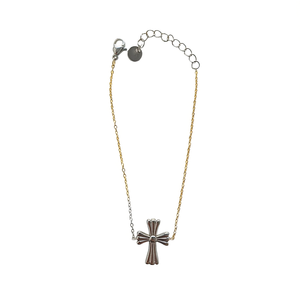 Stainless Steel <b>Cross</b> Pendant Necklace PVD Gold Plating Sustainable Resistant Fashion Jewelry - Product Image 2