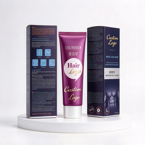 Boîte en papier avec logo personnalisé, emballage pour produits capillaires, boîte en papier pour maquillage, emballage en papier pour lotion corporelle - Product Image 1
