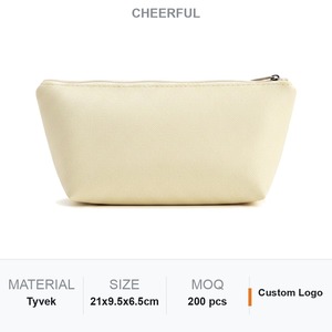 Estuche de Papelería Personalizado de Tyvek, 21x9.5x6.5cm, con Cierre, para Lápices, con Logotipo Personalizado, Impresión a Color, Venta al por Mayor, Regalo para la Escuela u Oficina - Product Image 1