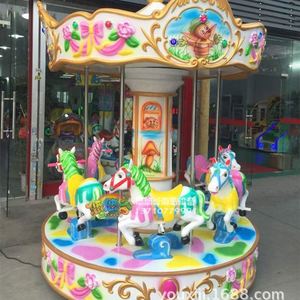 Manège de luxe pour enfants, grande taille, 6 places, pour parc d'attractions extérieur, équipement de divertissement électrique - Product Image 2