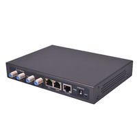 Gemischter Signal ausgangs anschluss USB-Geräte anschluss Innen 2 Gigabit 1 Konsolen anschluss 1 Fttx 2 Gigabit Indoor Ethernet über CATV EOC Master